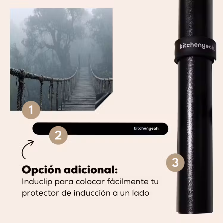 Protector de inducción - Puente - Selva - Niebla - Naturaleza — 8