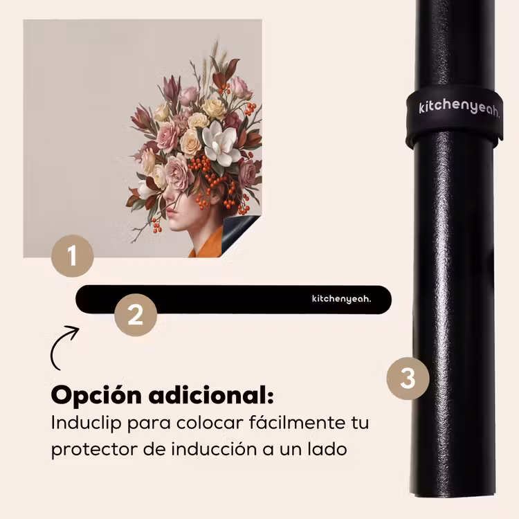 Protector de inducción - Cara - Ramo - Colorido — 8