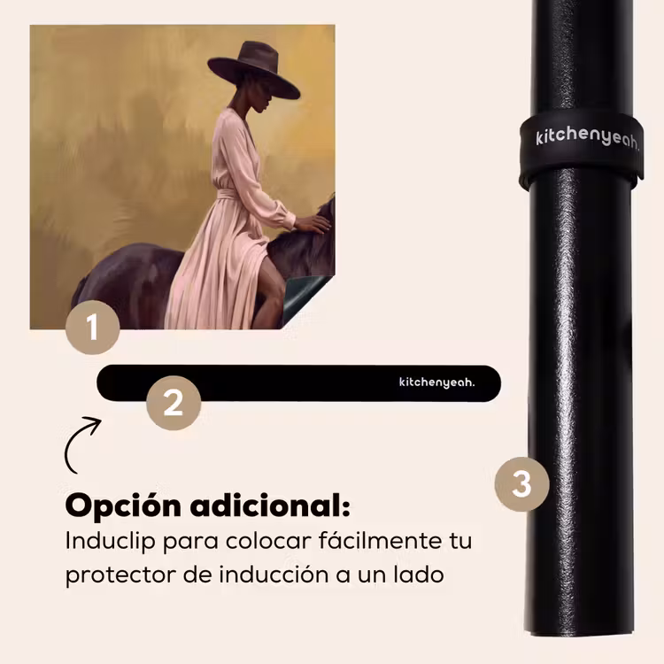 Protector de inducción - Caballo - Clásico - Ocre — 8