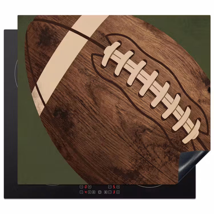 Protector de inducción - Fútbol - Madera - Deporte - Verde — 1
