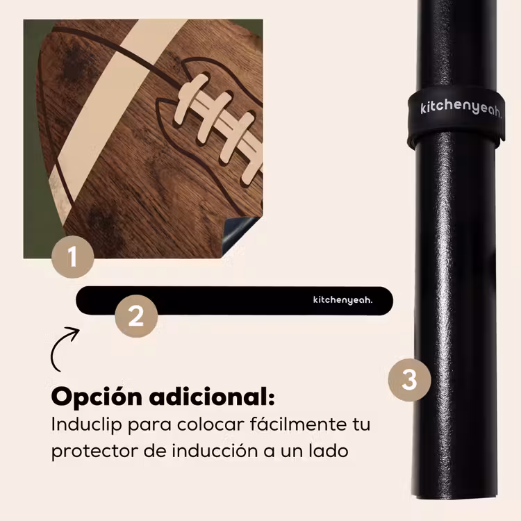 Protector de inducción - Fútbol - Madera - Deporte - Verde — 8