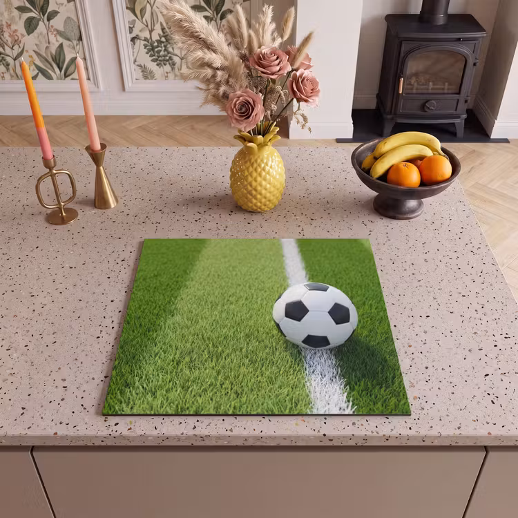 Protector de inducción - Fútbol - Campo de hierba - Deporte - Verde — 3