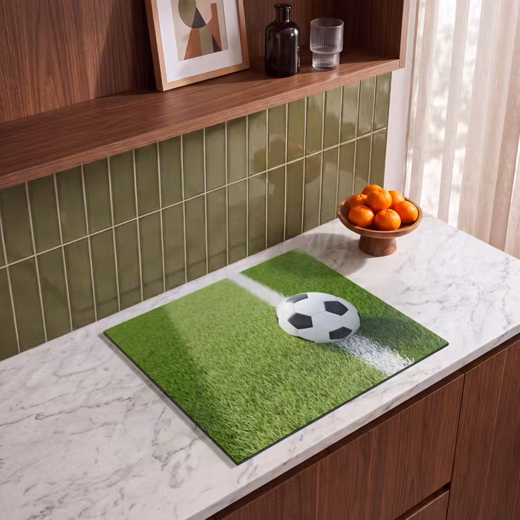 Protector de inducción - Fútbol - Campo de hierba - Deporte - Verde — 4