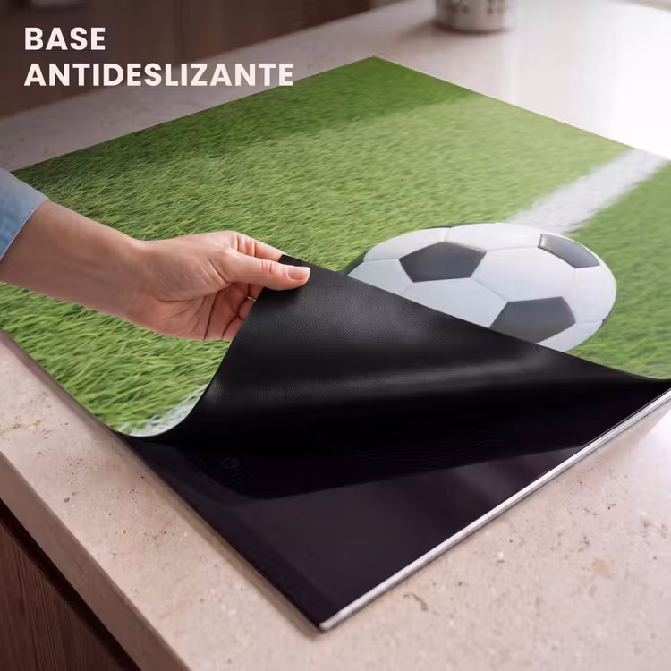 Protector de inducción - Fútbol - Campo de hierba - Deporte - Verde — 6
