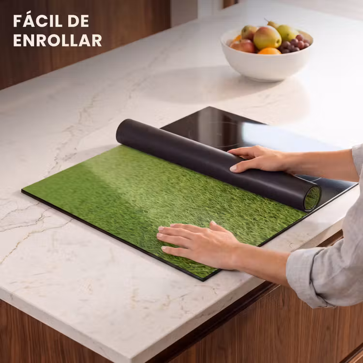 Protector de inducción - Fútbol - Campo de hierba - Deporte - Verde — 7