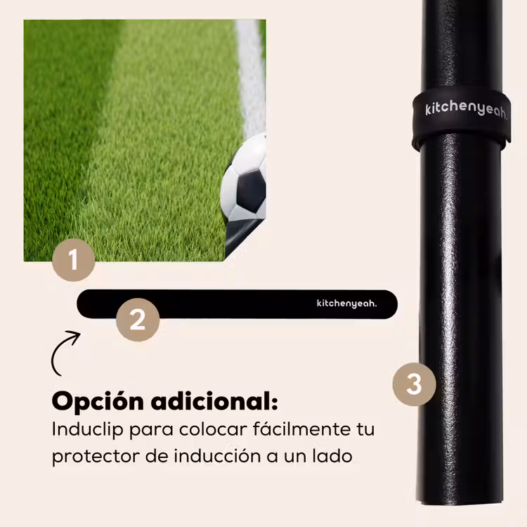 Protector de inducción - Fútbol - Campo de hierba - Deporte - Verde — 8