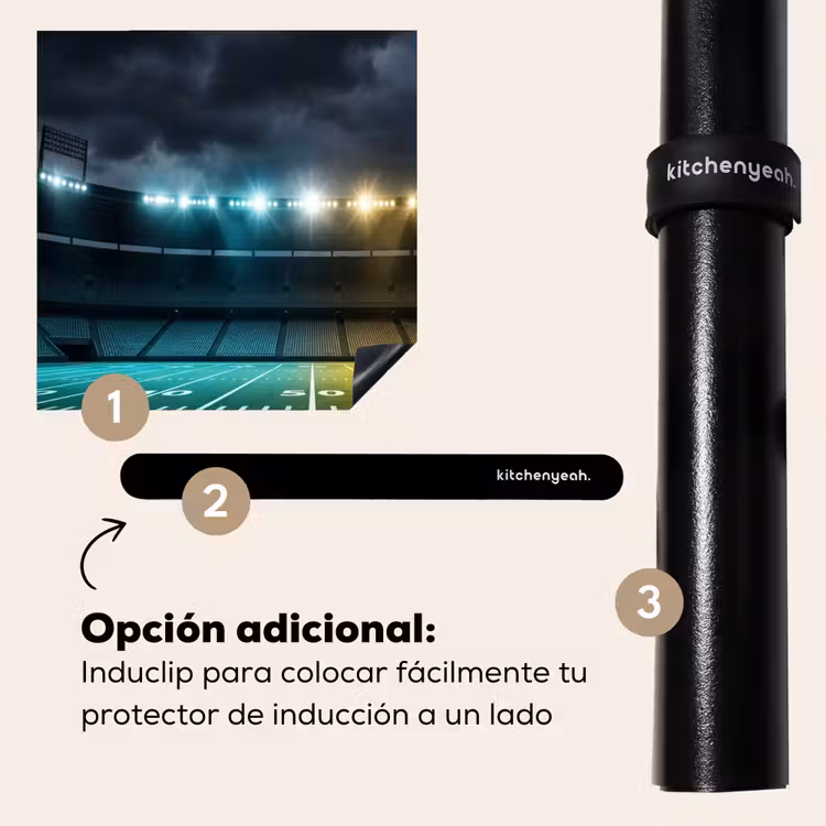 Protector de inducción - Fútbol - Estadio - Noche - Moderno — 8