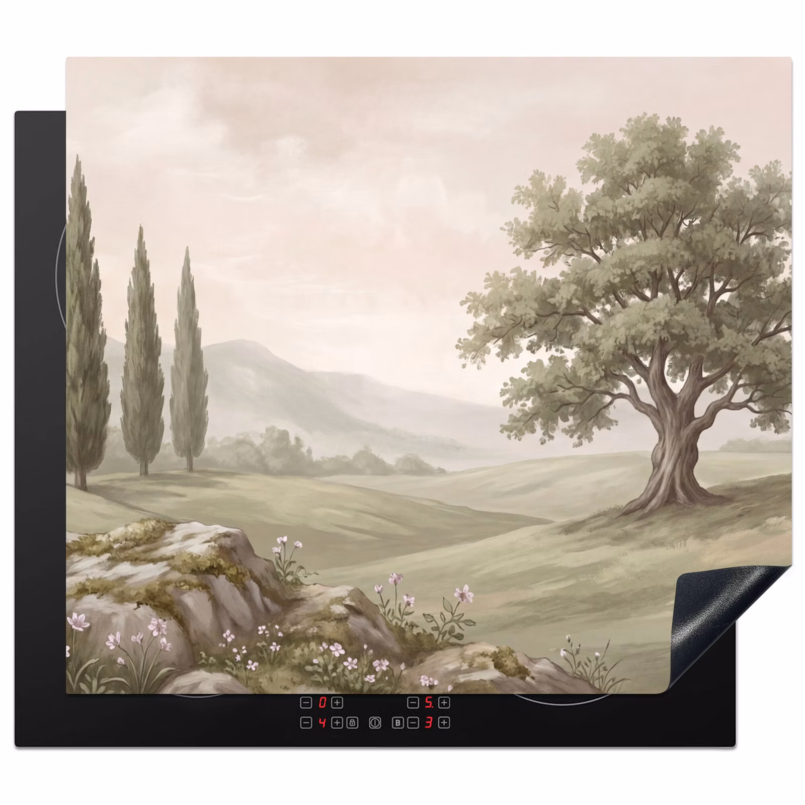 Protector de inducción - Ladera - Árboles - Naturaleza - Verdor — 1