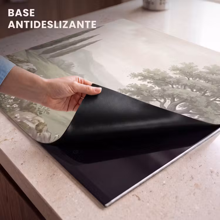 Protector de inducción - Ladera - Árboles - Naturaleza - Verdor — 6