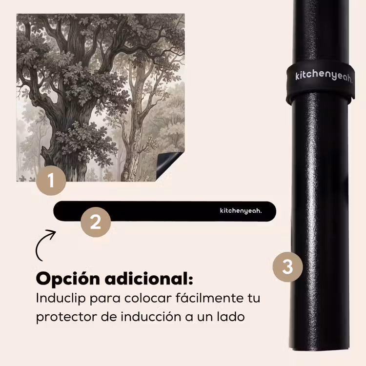 Protector de inducción - Naturaleza - Bosque - Roble — 8