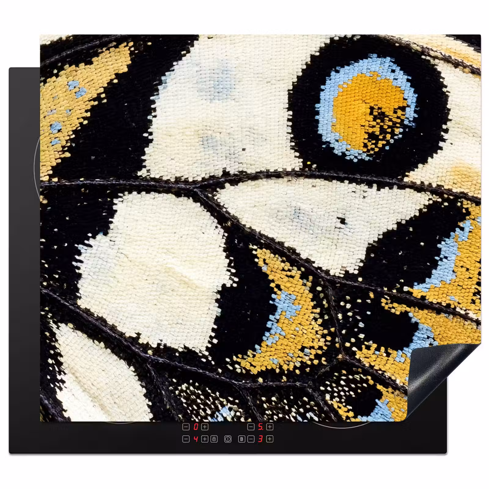 Protector de inducción - Mariposa - Ala - Amarillo — 1