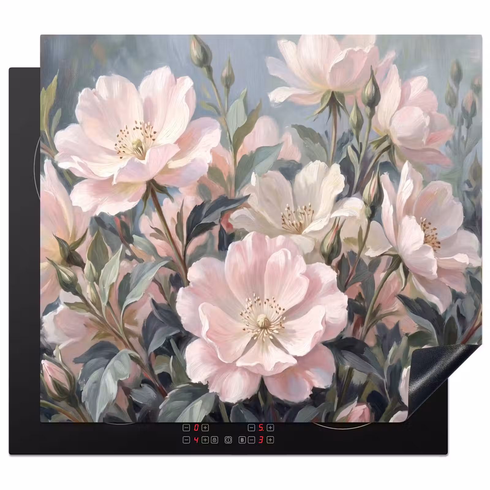 Protector de inducción - Rosas - Ilustración - Rosa — 1