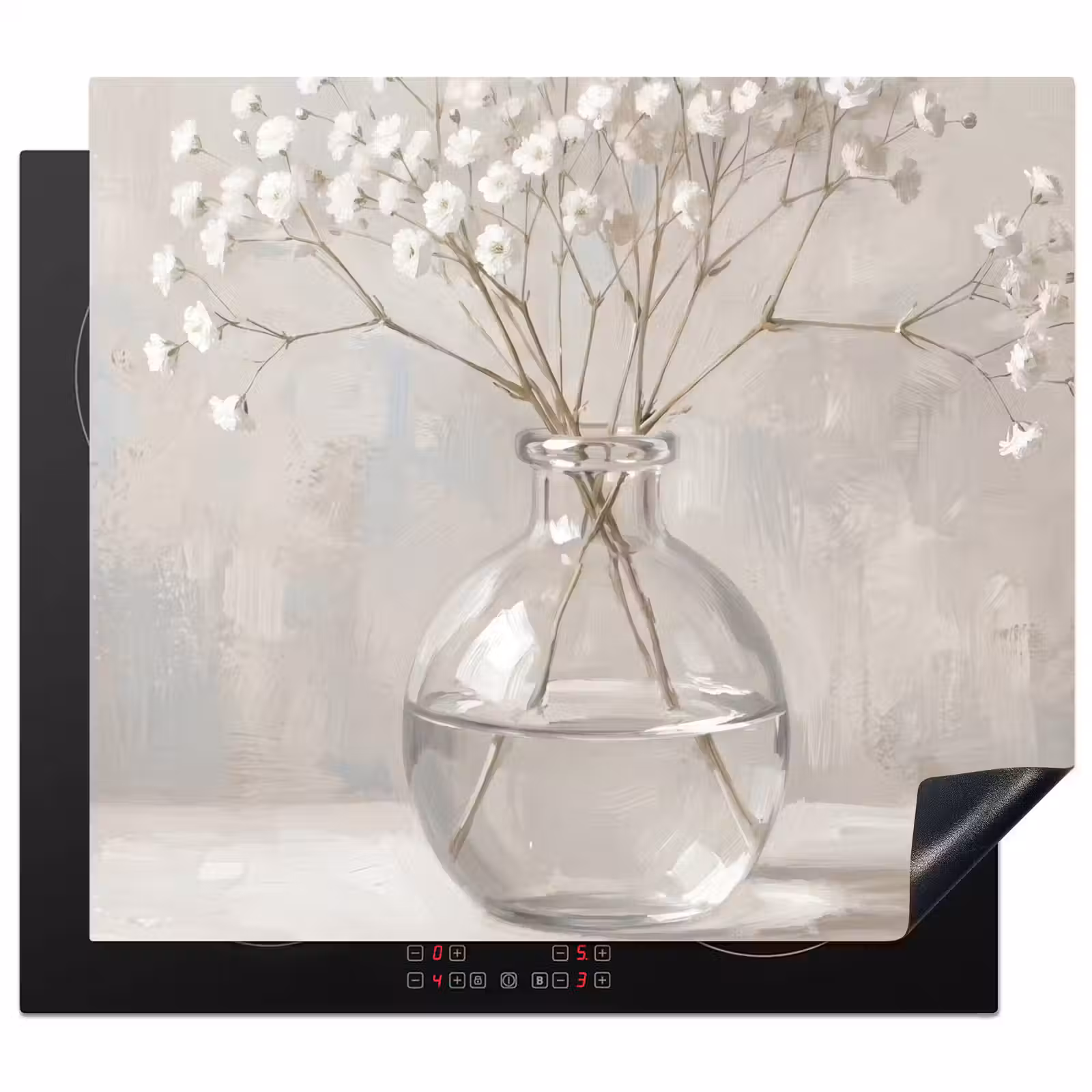 Protector de inducción - Plasterwort - Jarrón - Blanco — 1