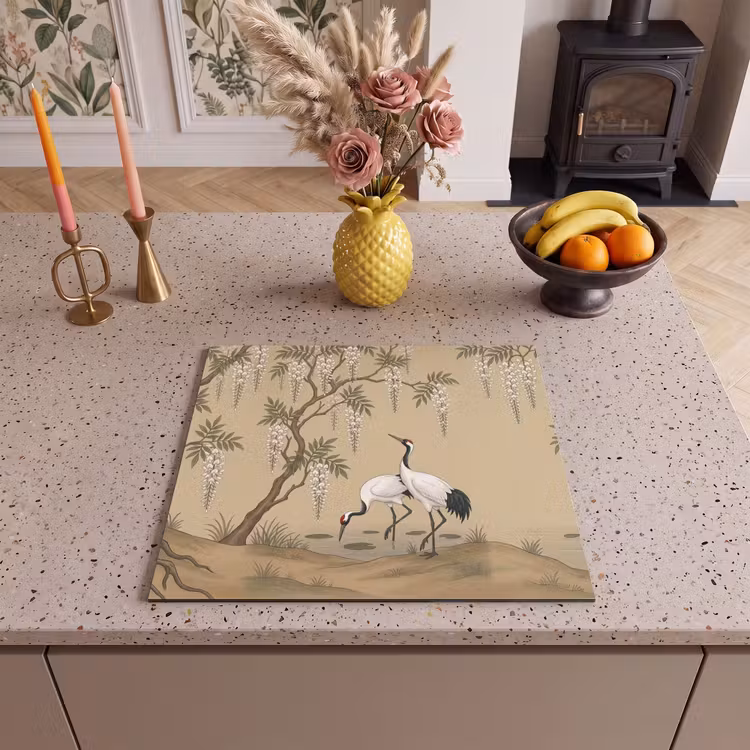 Protector de inducción - Grúa - Agua - Beige — 3