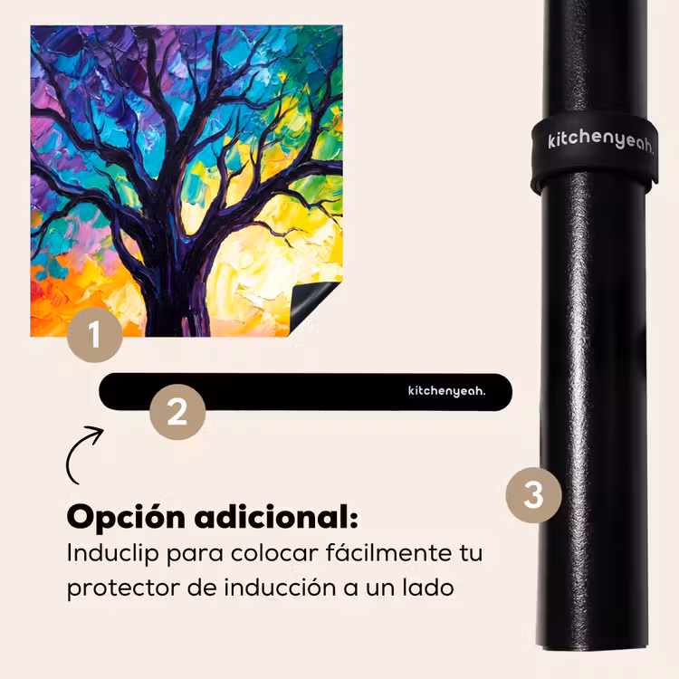 Protector de inducción - Árbol - Paisaje - Naturaleza - Abstracto - Colorido — 8