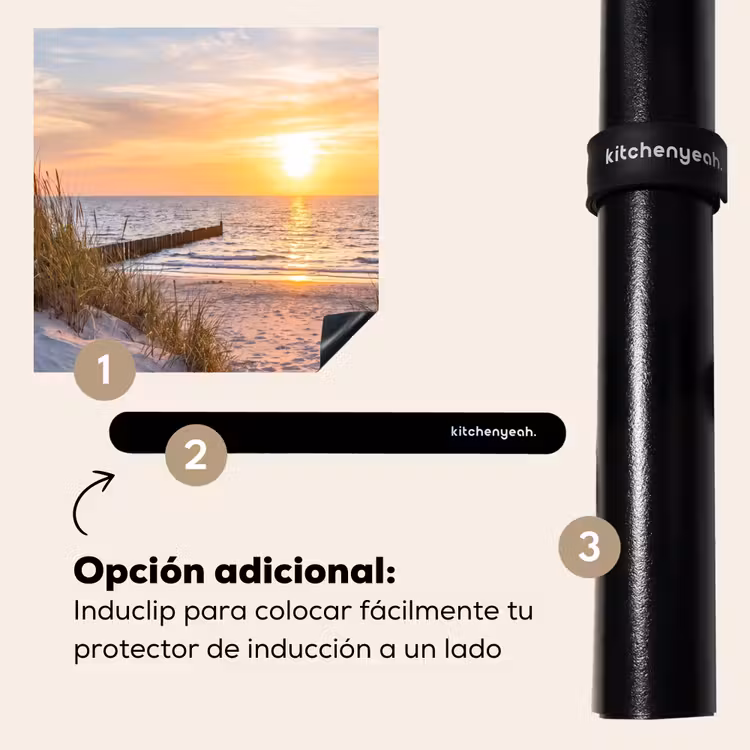 Protector de inducción - Playa - Puesta de sol - Naturaleza - Paisaje — 8