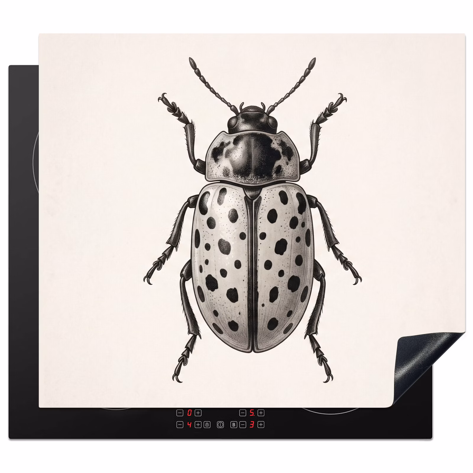 Protector de inducción - Escarabajo - Insecto - Vintage — 1