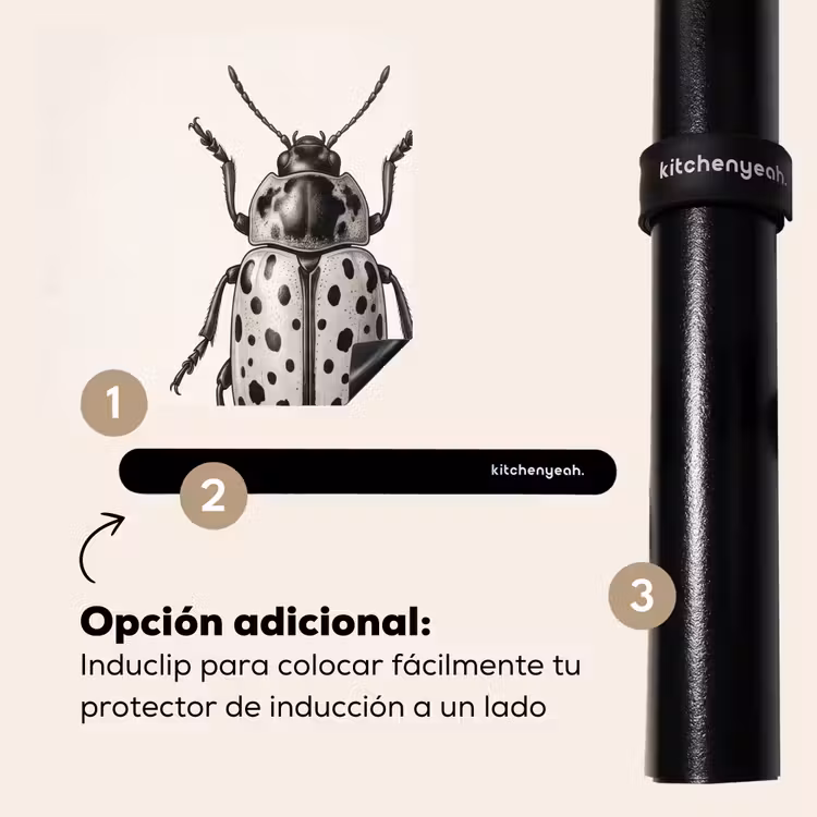Protector de inducción - Escarabajo - Insecto - Vintage — 8