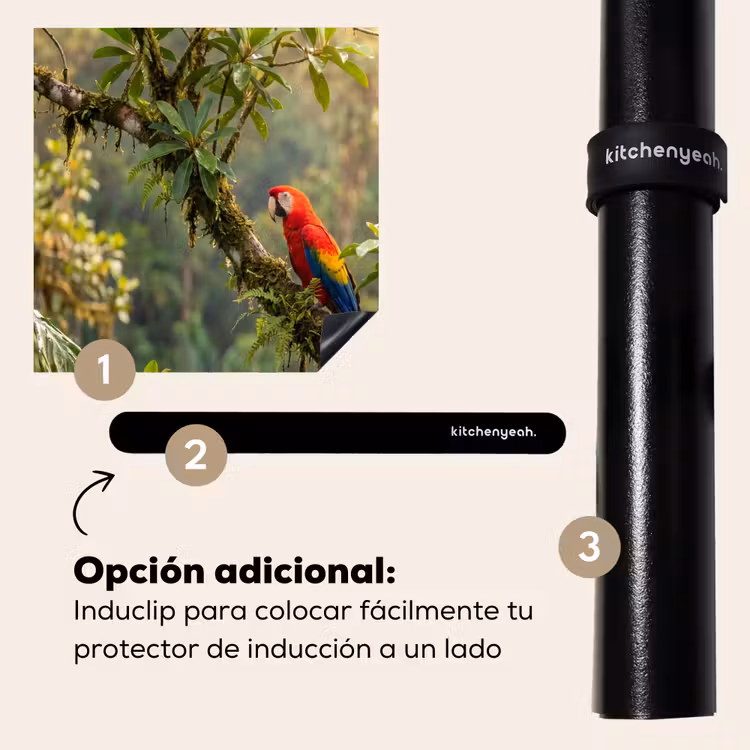 Protector de inducción - Ara - Selva - Rojo — 8
