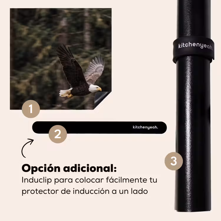 Protector de inducción - Águila calva - Volando - Bosque - Naturaleza — 8
