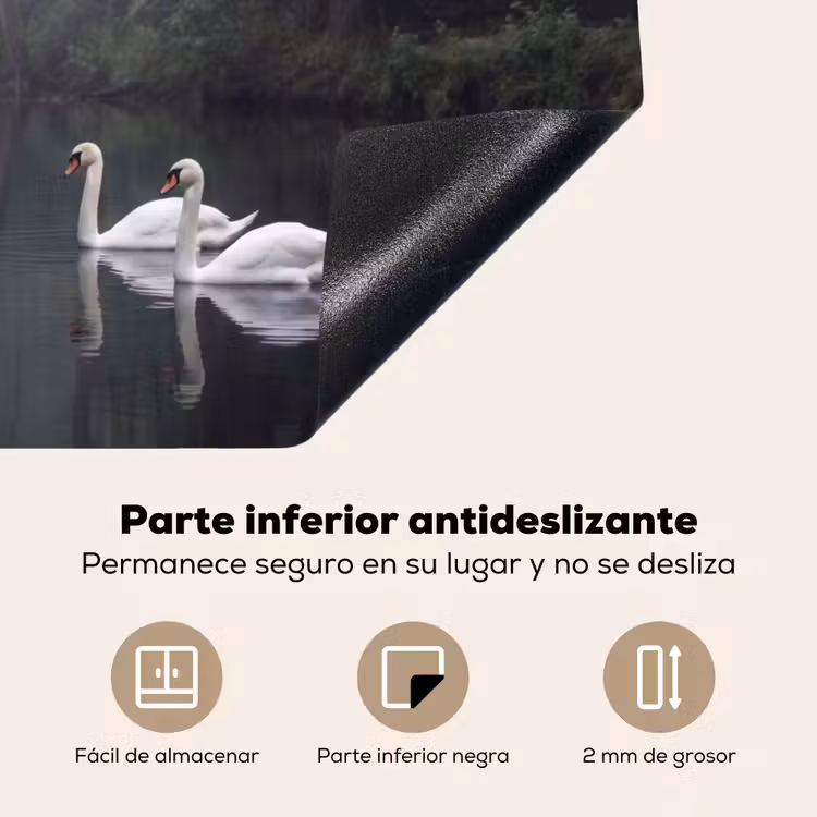 Protector de inducción - Cisnes - Río - Bosque — 6