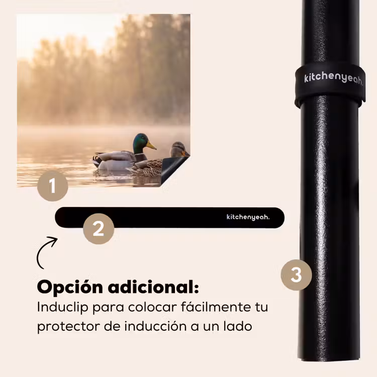 Protector de inducción - Patos - Agua - Niebla - Naturaleza — 8