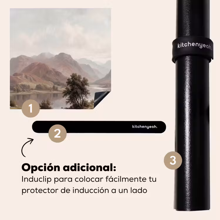 Protector de inducción - Paisaje de montaña - Lago - Montañas - Valle - Clásico — 8