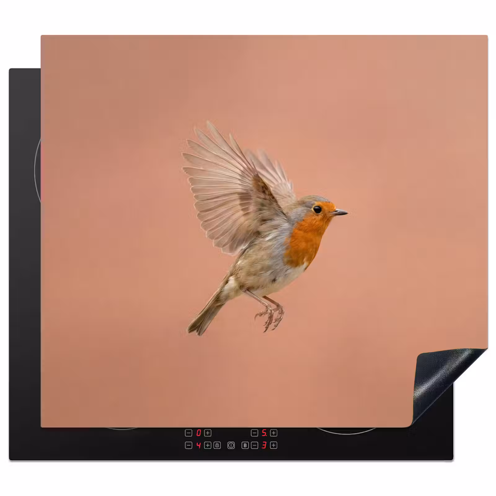 Protector de inducción - Robin - Naturaleza - Rosa — 1