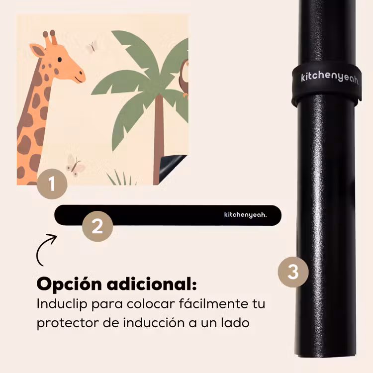 Protector de inducción - Animales - Tropical - Safari - Colorido — 8