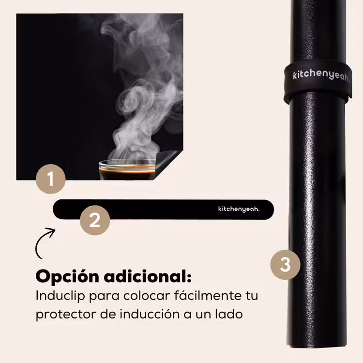 Protector de inducción - Café - Negro - Granos - Caliente - Taza — 8