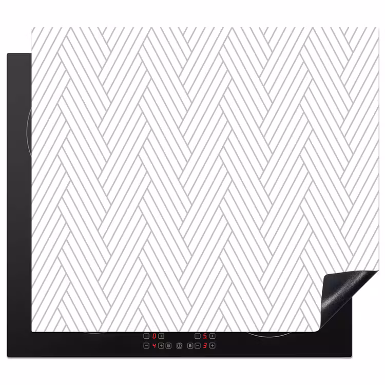 Protector de inducción - Gráfico - Estampado - Moderno - Tejido — 1
