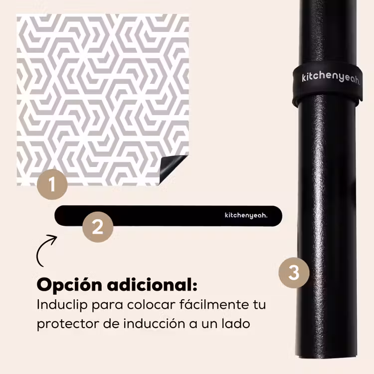 Protector de inducción - Gráfico - Patrón - Moderno - Hexágono — 8