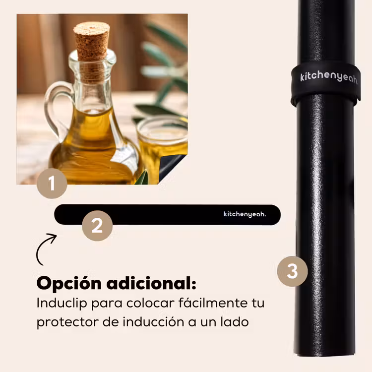 Protector de inducción - Aceitunas - Tablón - Aceite de oliva - Hojas — 8