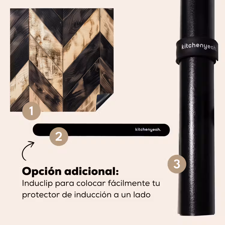 Protector de inducción - Mosaico geometrico in legno — 8