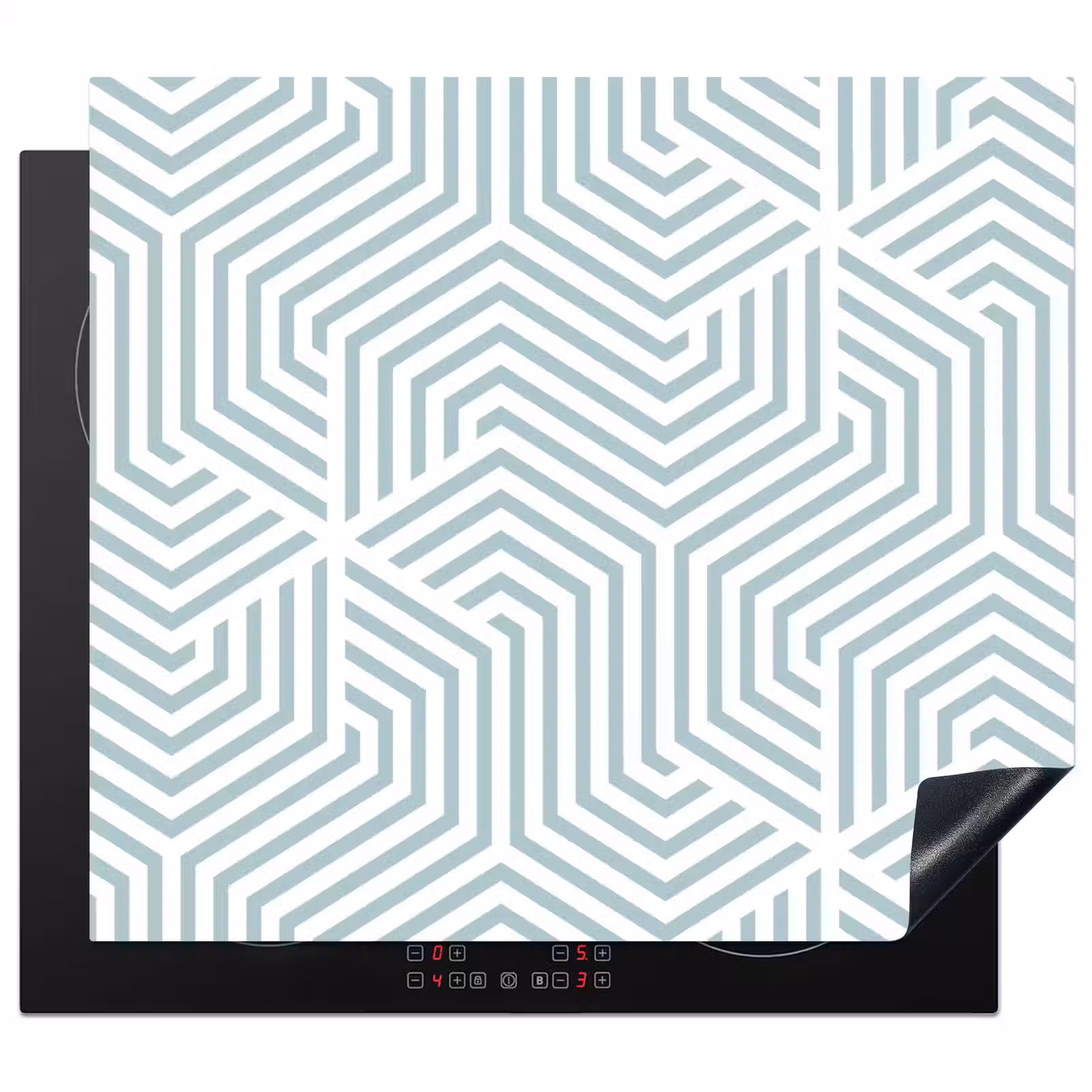 Protector de inducción - Zigzag ghiacciato — 1