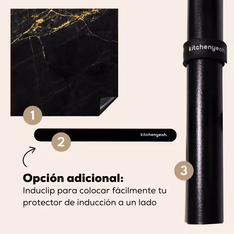 Protector de inducción - Fulmine d'oro in ebano — 8