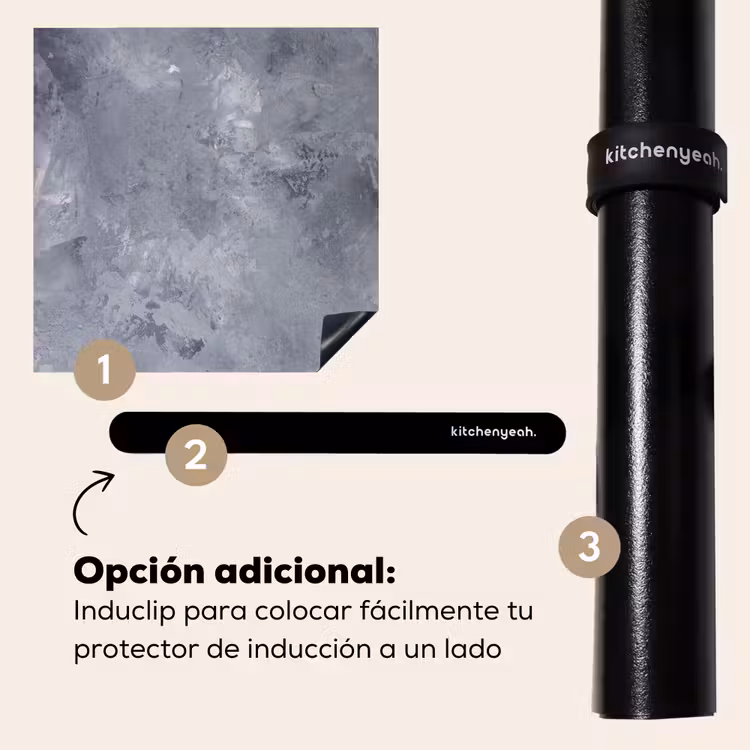Protector de inducción - Tableau grigio nuvoloso — 8