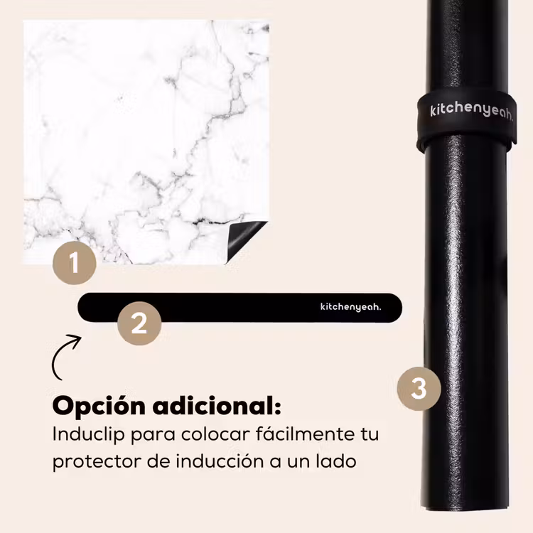 Protector de inducción - Semplicità classica del marmo — 8
