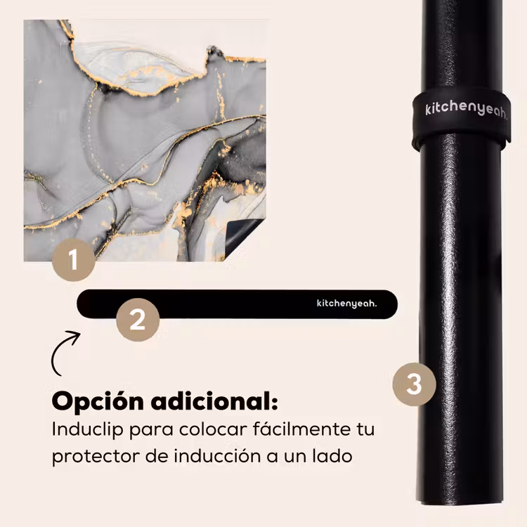 Protector de inducción - Fiumi d'oro su Marble Shores — 8