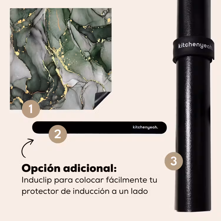Protector de inducción - Vene d'oro su paesaggio liquido — 8