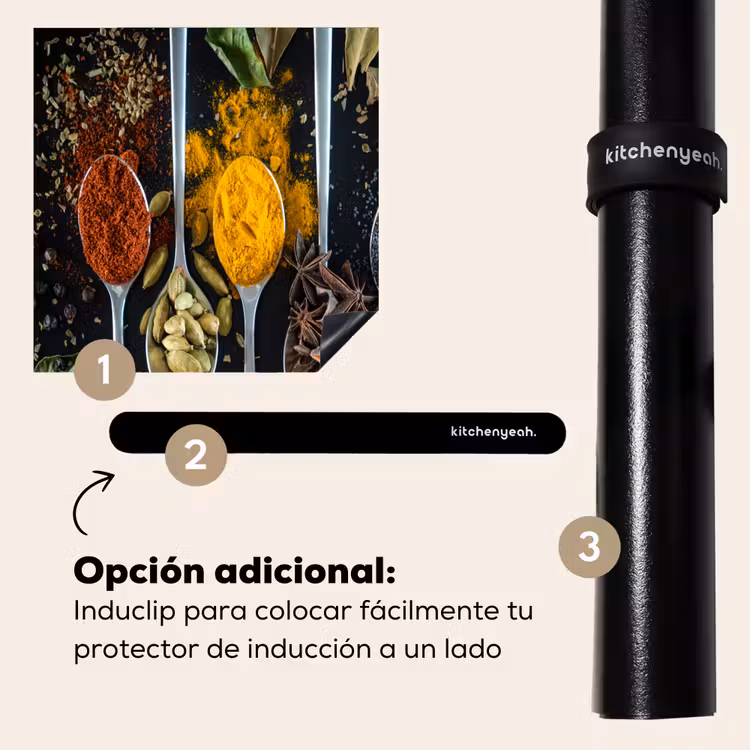 Protector de inducción - Mosaico di erbe e spezie — 8