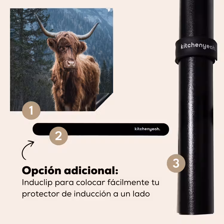 Protector de inducción - Abitante di montagna al tramonto — 8