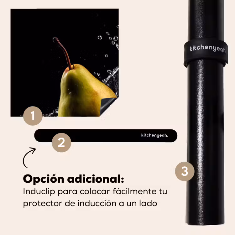 Protector de inducción - Pera - Frutta - Acqua - Nero — 8