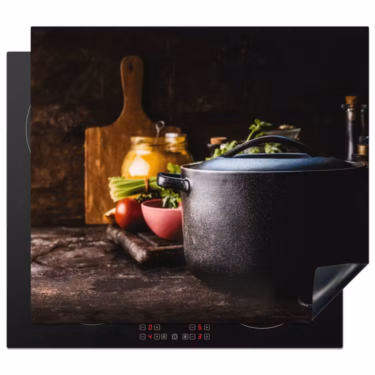 Protector de inducción - Preparativi culinari al tramonto — 1