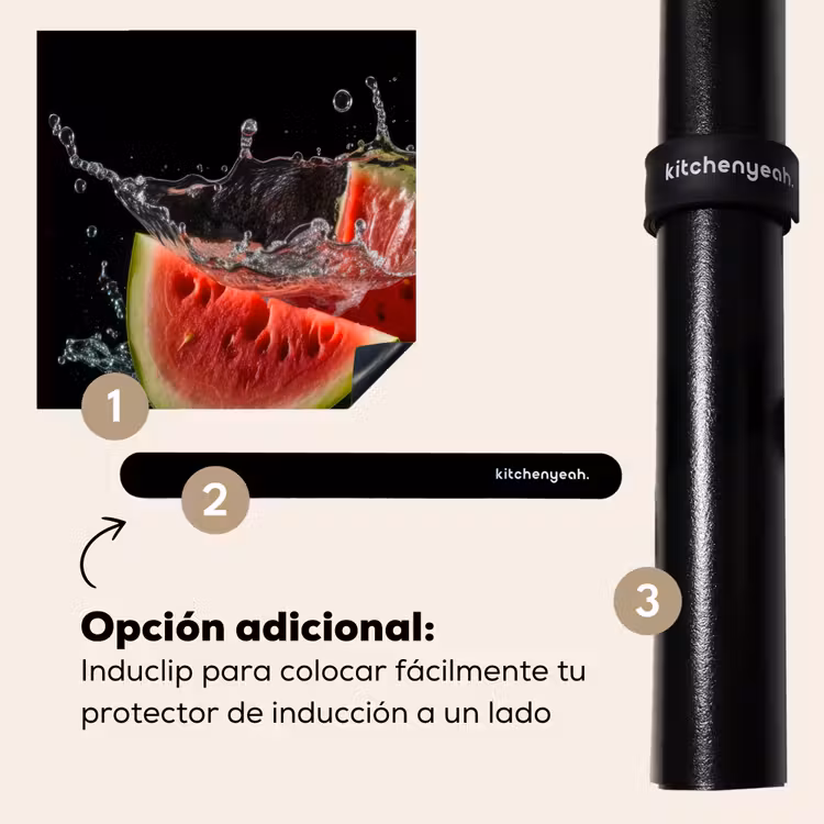 Protector de inducción - Anguria - Nero - Acqua - Frutta - Melone — 8