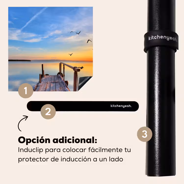 Protector de inducción - Volo mattutino sul lago — 8