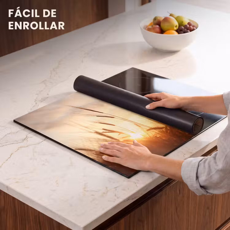 Protector de inducción - Il tramonto attraverso il grano — 7