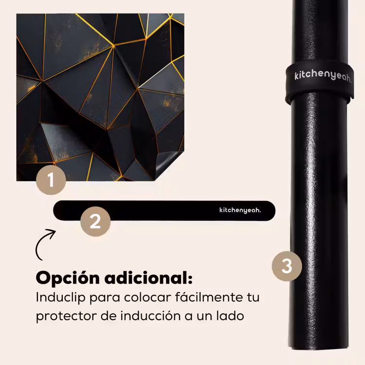 Protector de inducción - Vena d'oro geometrica — 8