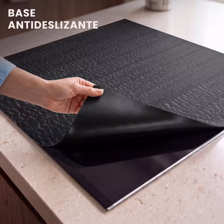 Protector de inducción - Legno nero invecchiato — 6