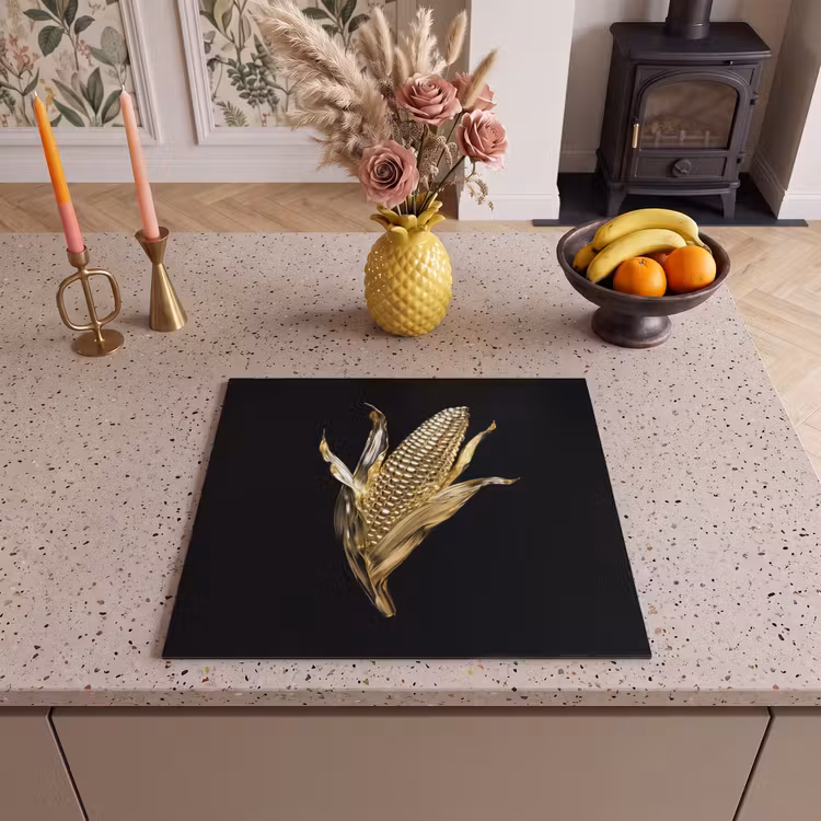 Protector de inducción - Mais - Cibo - Oro - Nero — 3